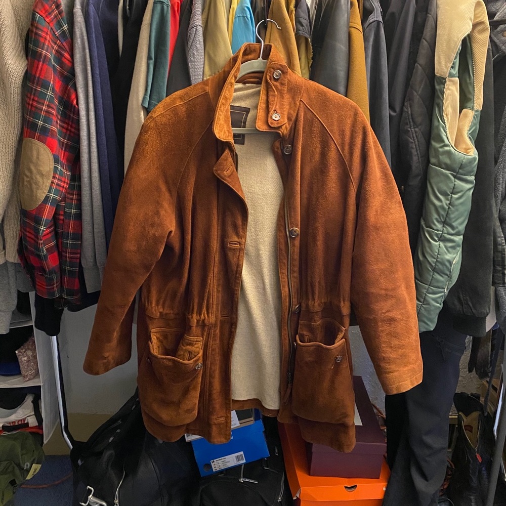 Loro piana super soft suede jacket